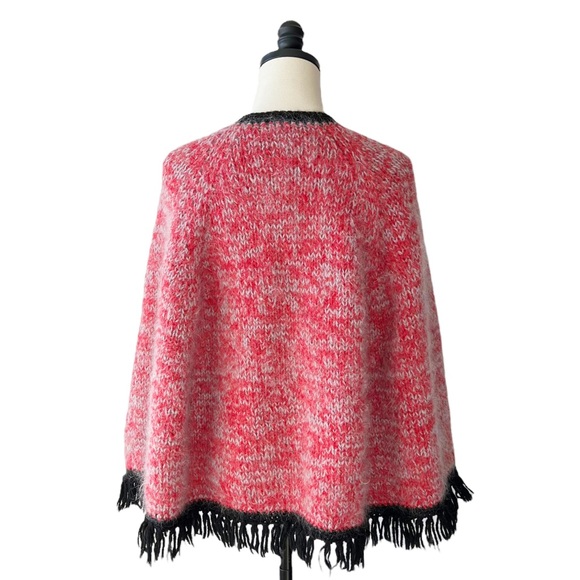 Vintage Retro Knit Cape Cardigan - Picture 3 of 6
